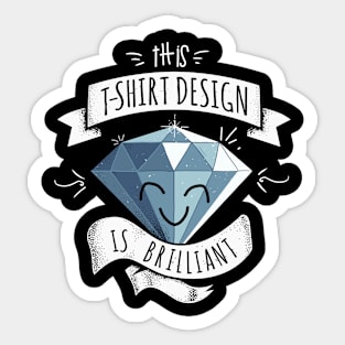 Brilliant Design Sticker